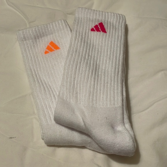 Two pairs of adidas women’s crew socks. NWT - Picture 2 of 3
